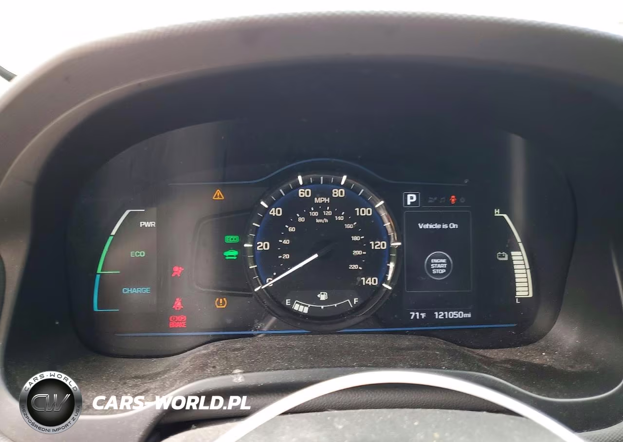 2017 Hyundai Ioniq Blue VIN:KMHC65LC5HU041397 - 9
