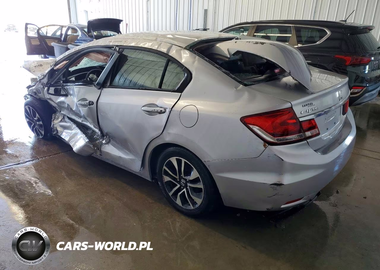 2014 Honda Civic Ex VIN:2HGFB2F89EH537340 - 2
