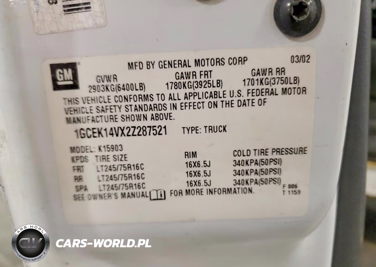 2002 Chevrolet Silverado 1500 Class VIN:1GCEK14VX2Z287521 - 12