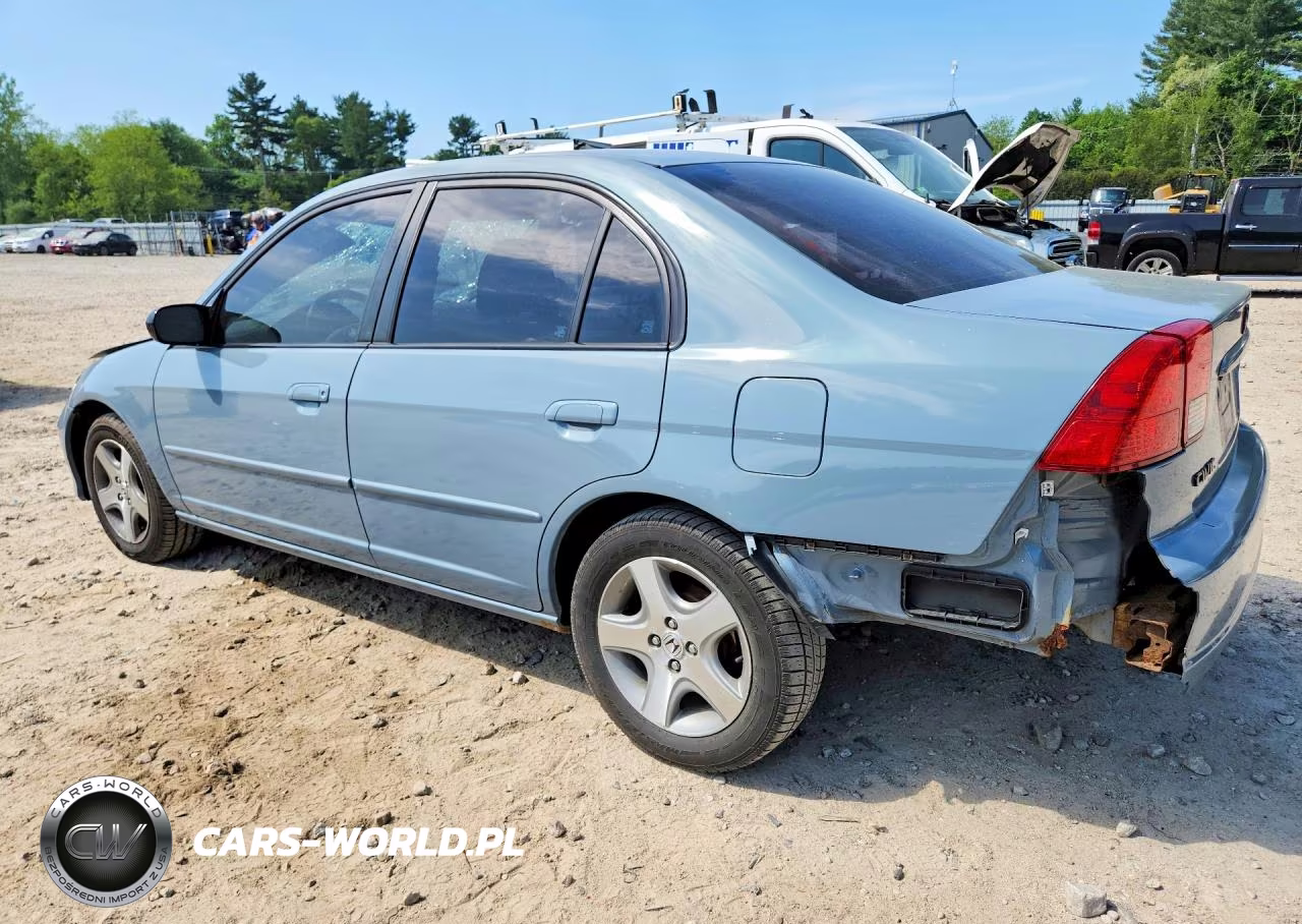 2005 Honda Civic Ex VIN:2HGES267X5H506990 - 2