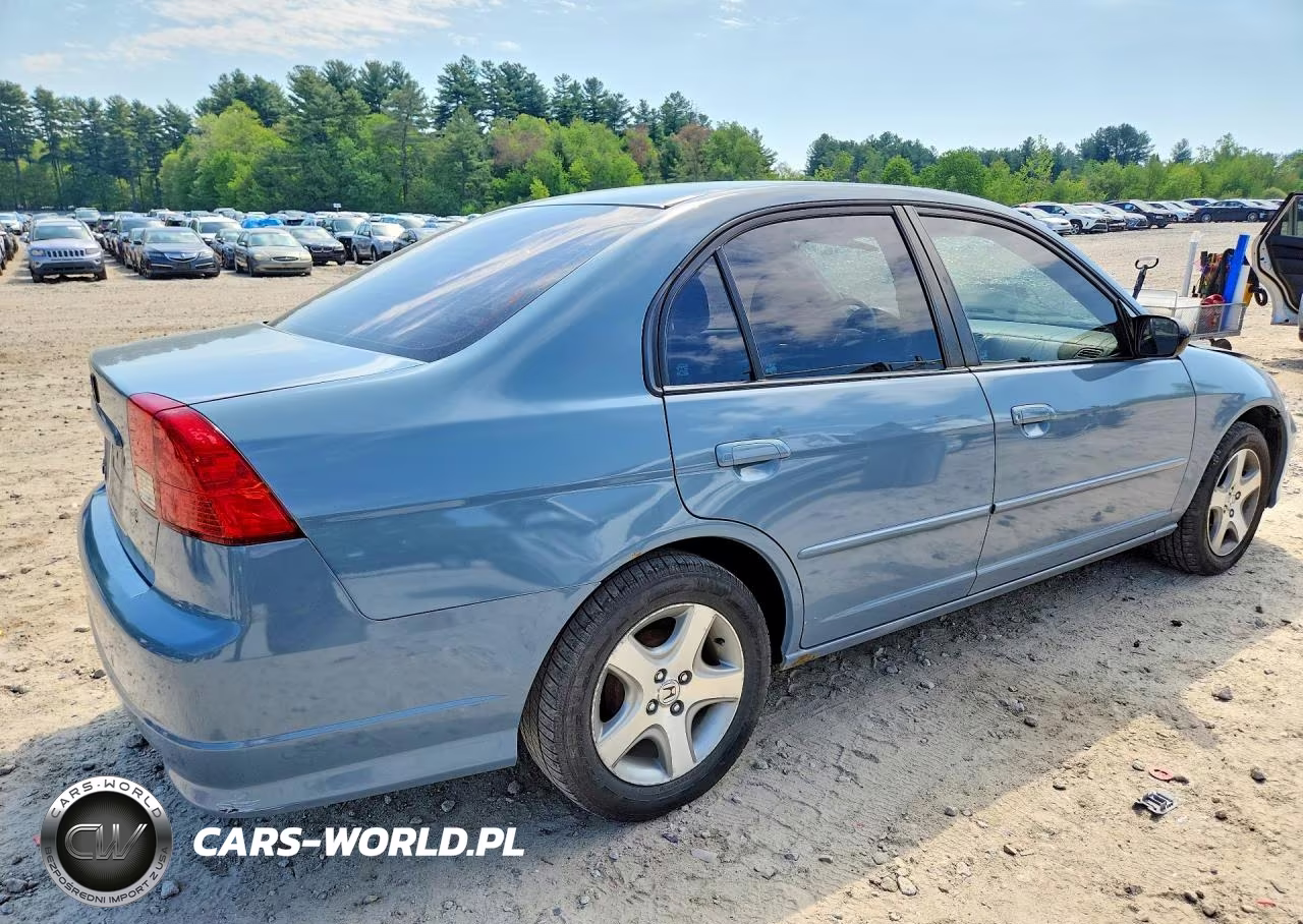 2005 Honda Civic Ex VIN:2HGES267X5H506990 - 3