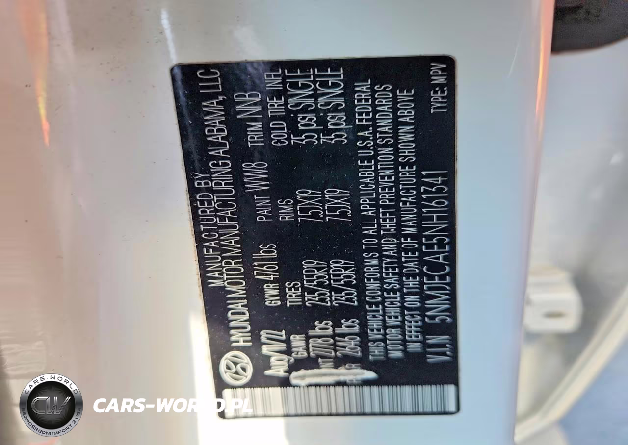 2022 Hyundai Tucson Limited VIN:5NMJECAE5NH161341 - 13