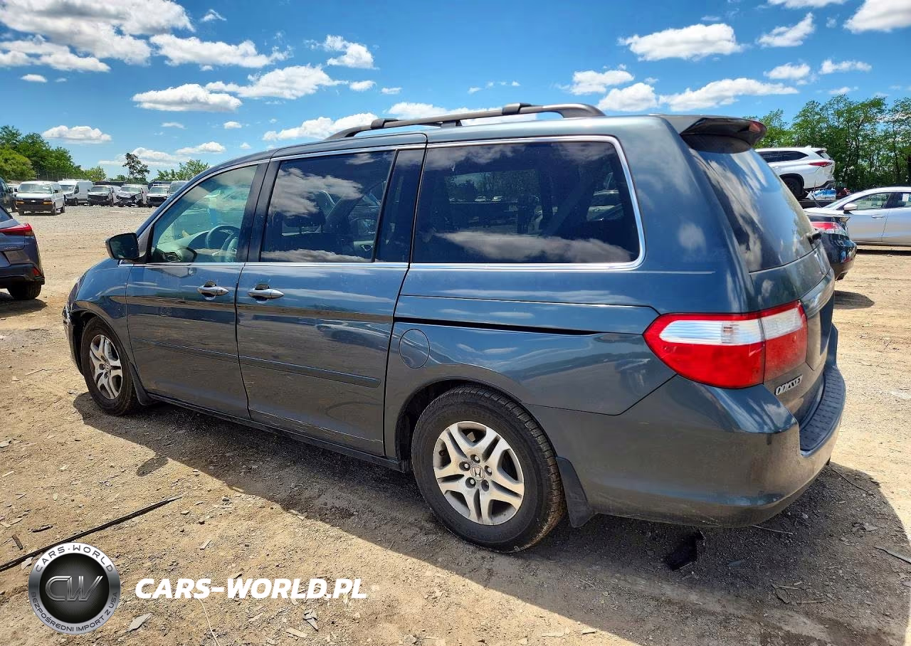 2006 Honda Odyssey Exl VIN:5FNRL38736B447840 - 2