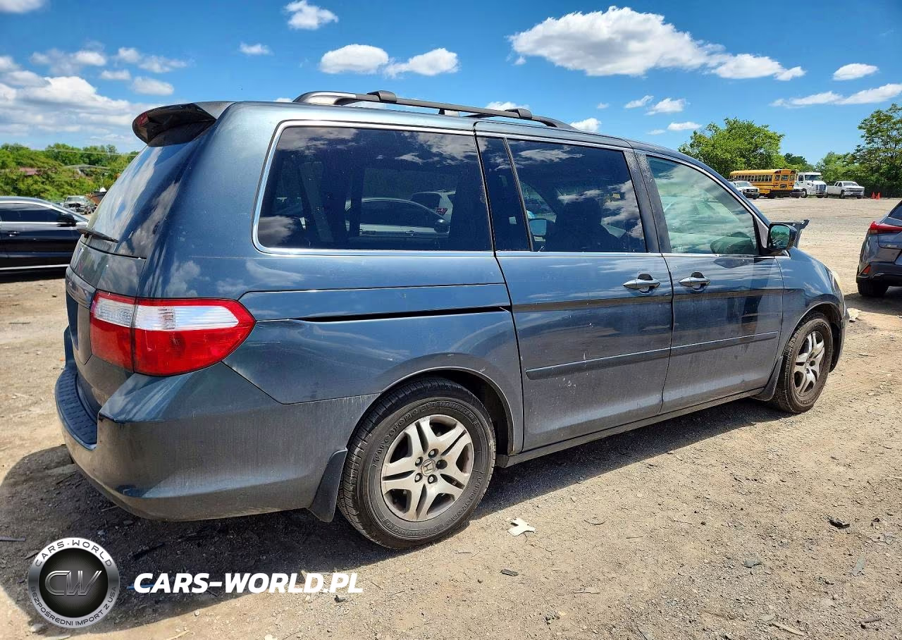 2006 Honda Odyssey Exl VIN:5FNRL38736B447840 - 3