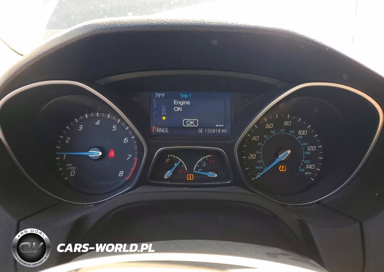 2014 Ford Focus Se VIN:1FADP3F25EL225436 - 9