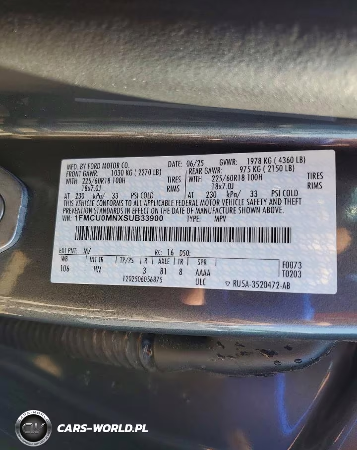 2025 Ford Escape St Line VIN:1FMCU0MNXSUB33900 - 13