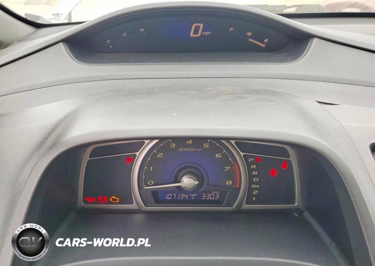 2007 Honda Civic Ex VIN:JHMFA16807S007957 - 9
