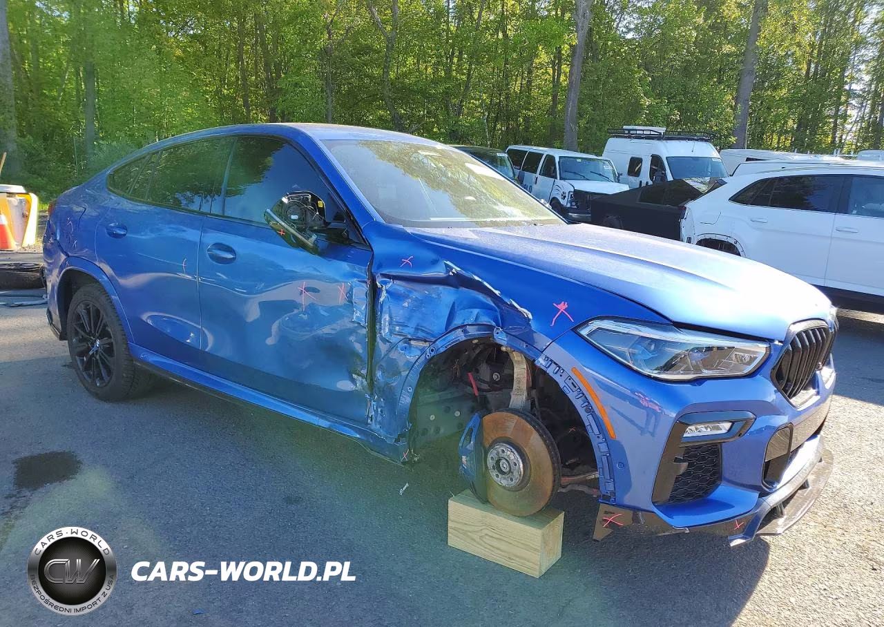 2020 BMW X6 M50I VIN:5UXCY8C07L9B19603 - 4
