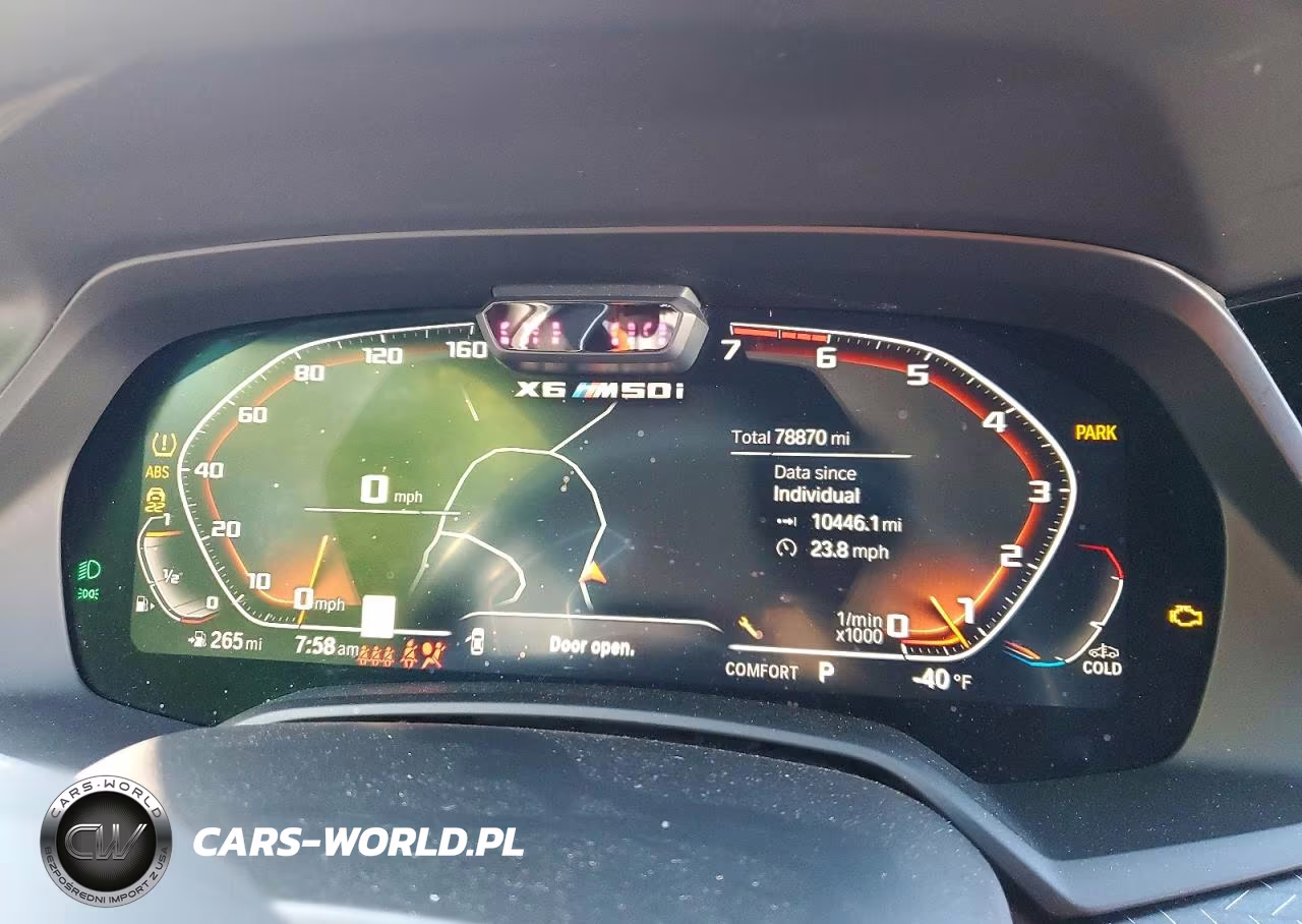 2020 BMW X6 M50I VIN:5UXCY8C07L9B19603 - 9
