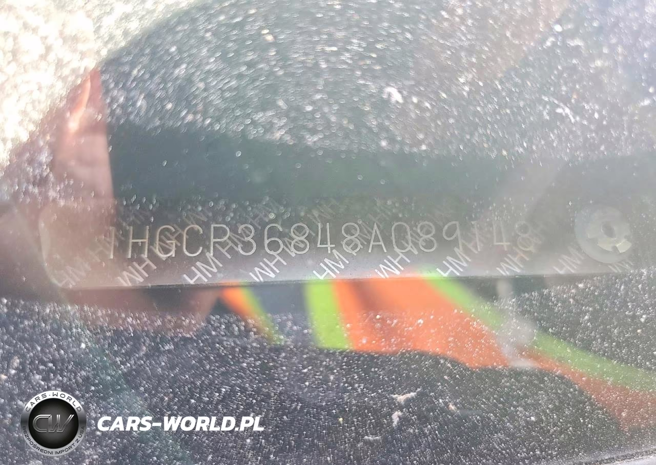 2008 Honda Accord Exl VIN:1HGCP36848A089148 - 12