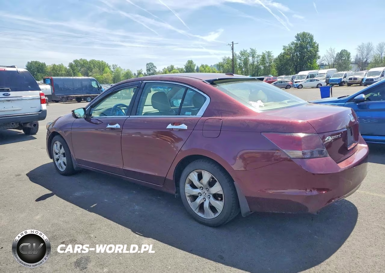 2008 Honda Accord Exl VIN:1HGCP36848A089148 - 2