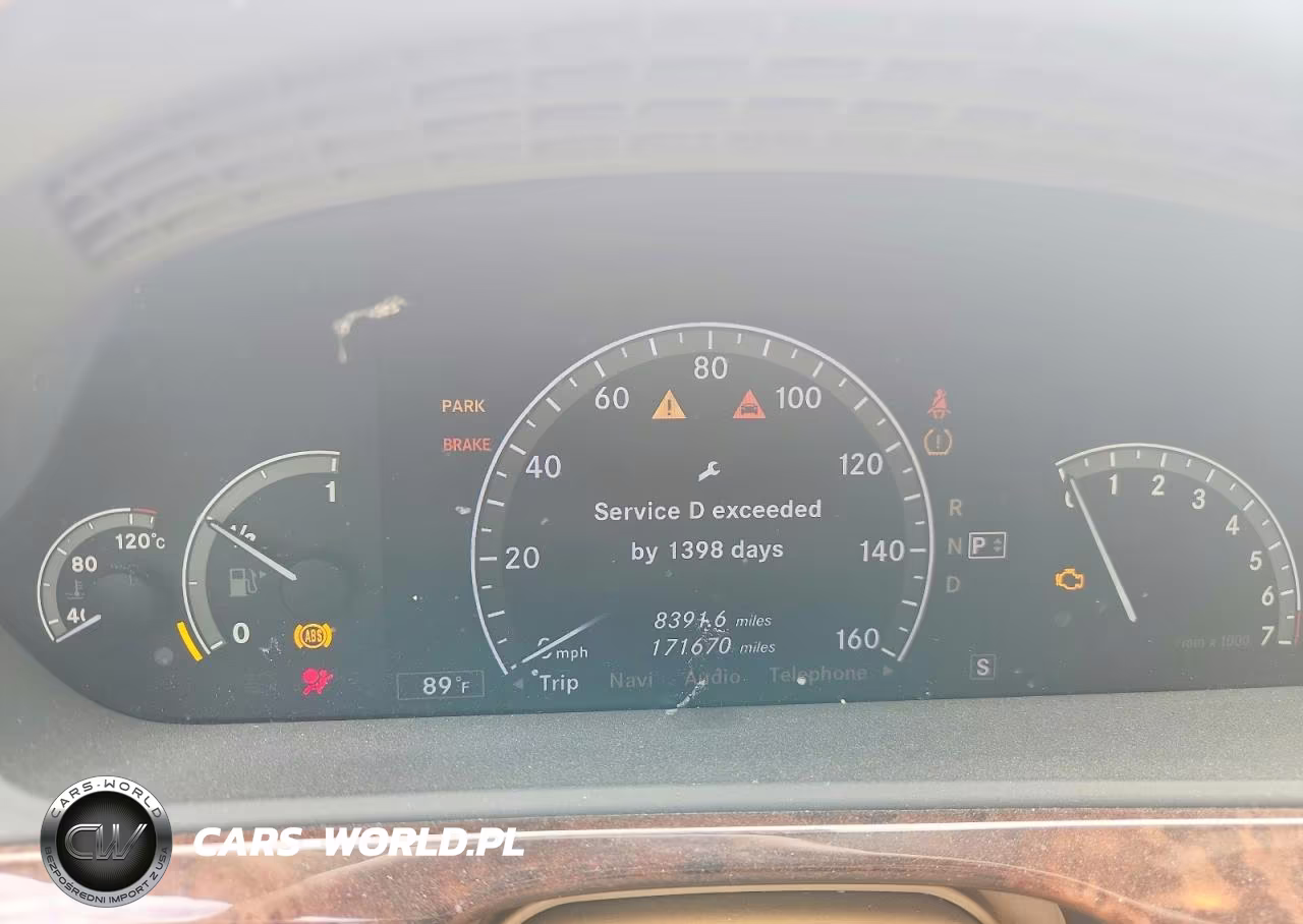 2007 Mercedes-Benz S 550 4Matic VIN:WDDNG86XX7A110696 - 9