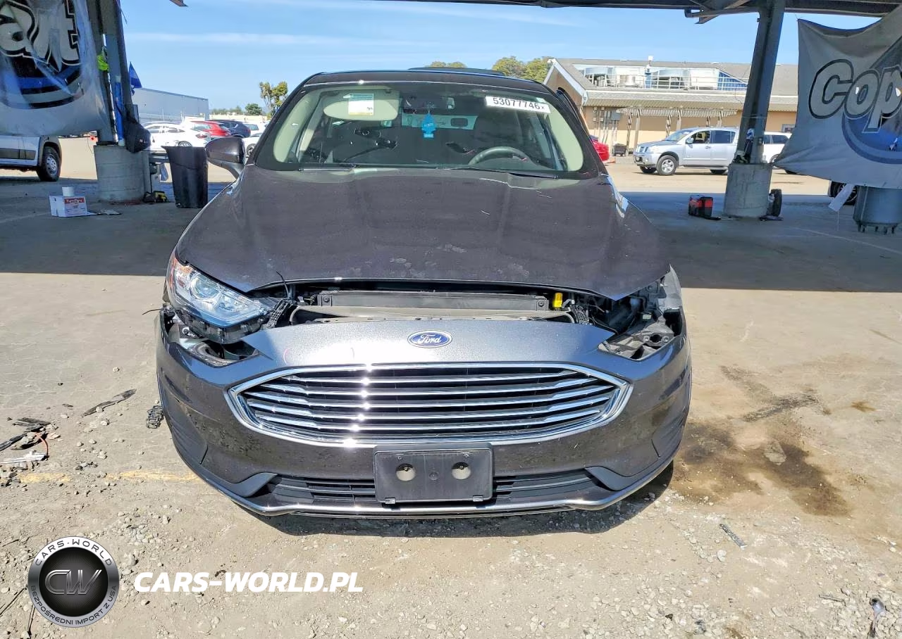 2020 Ford Fusion Se VIN:3FA6P0LU3LR114119 - 5