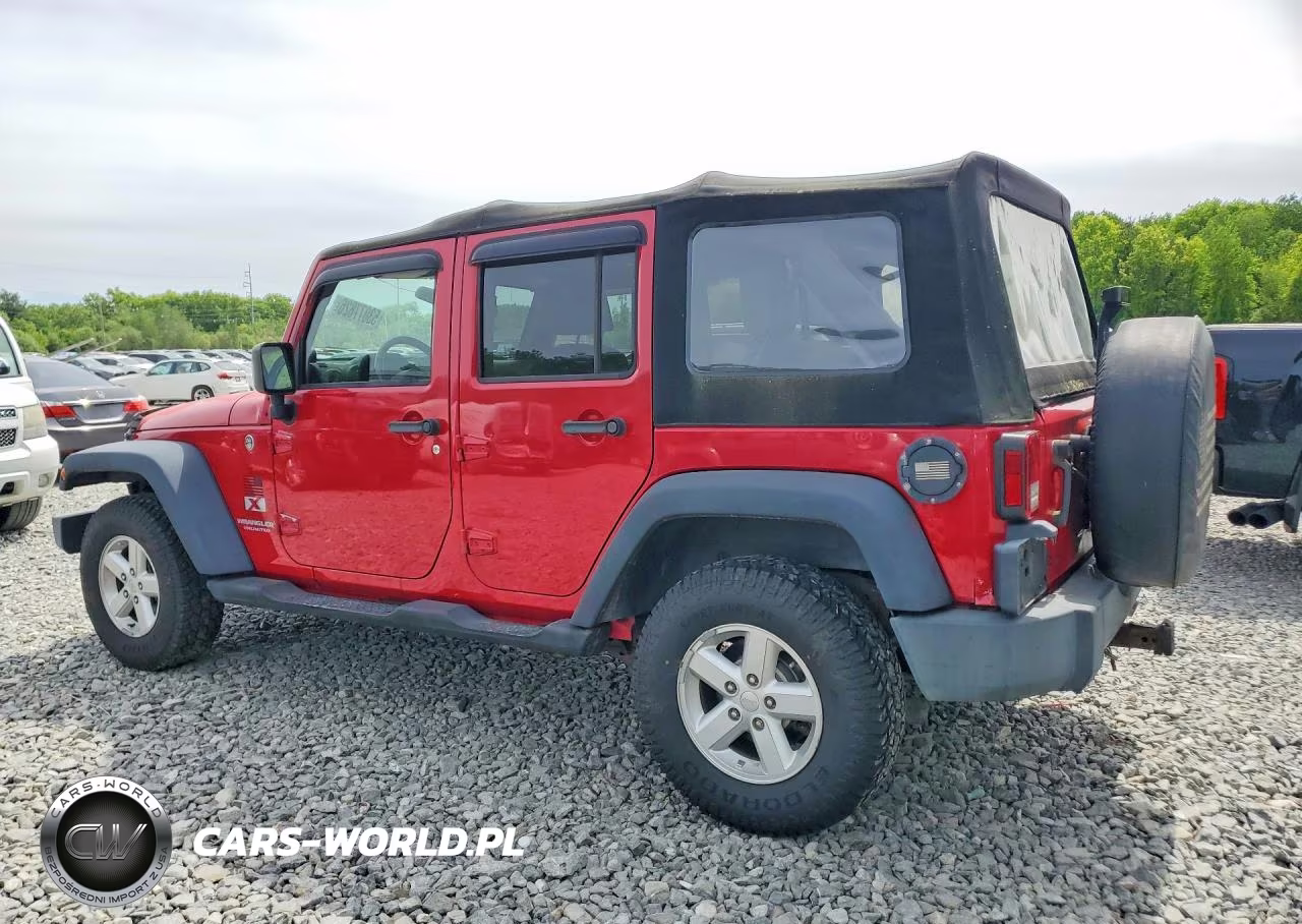 2007 Jeep Wrangler X VIN:1J4GA39187L107227 - 2