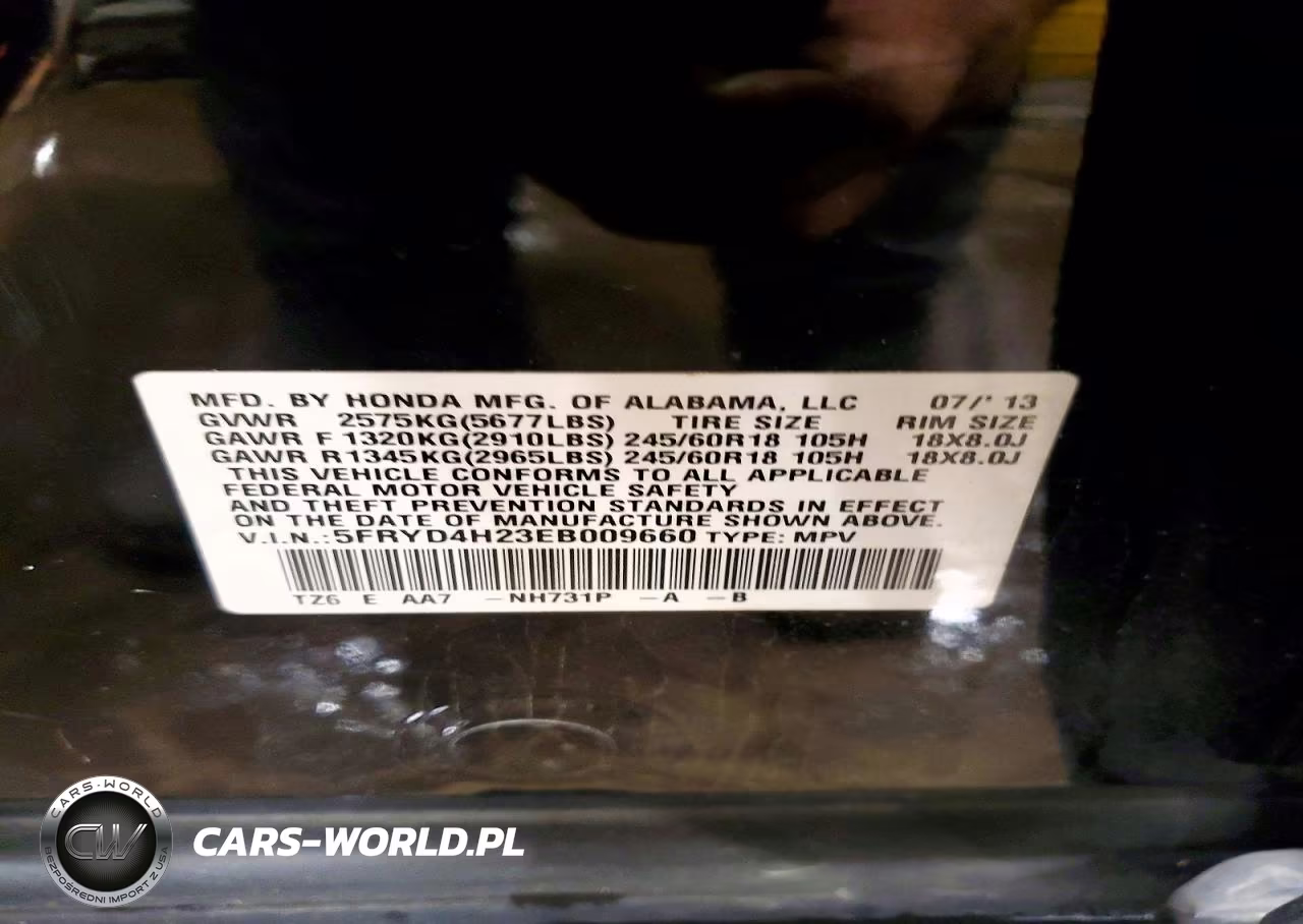 2014 Acura Mdx VIN:5FRYD4H23EB009660 - 14