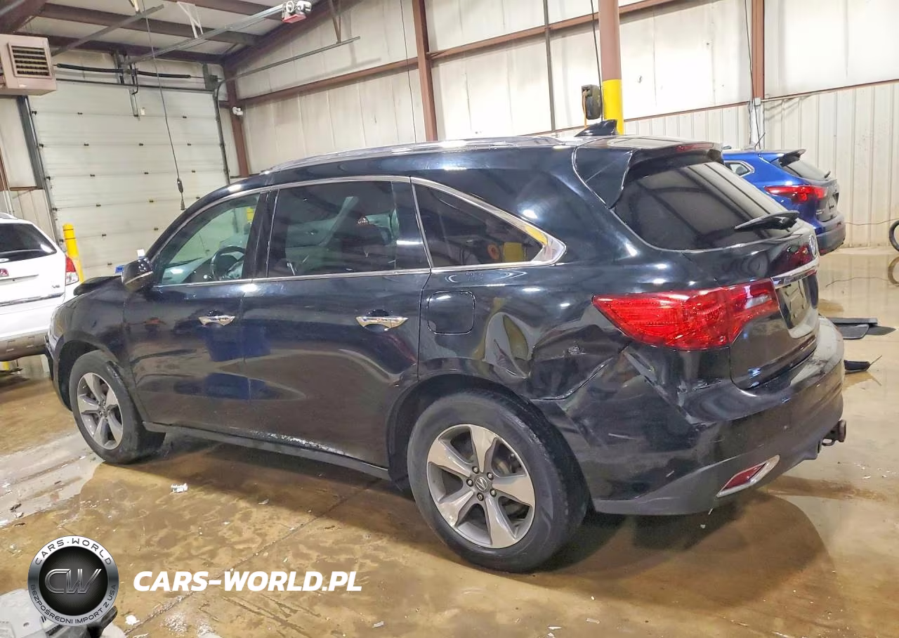 2014 Acura Mdx VIN:5FRYD4H23EB009660 - 2