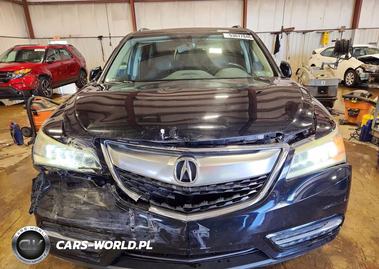 2014 Acura Mdx VIN:5FRYD4H23EB009660 - 5