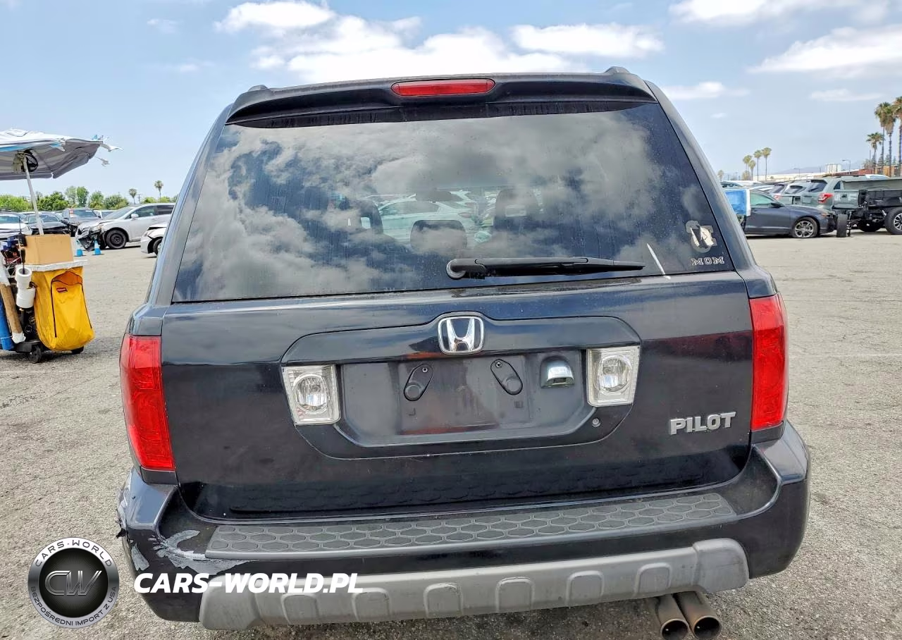 2004 Honda Pilot Exl VIN:2HKYF18764H612673 - 6