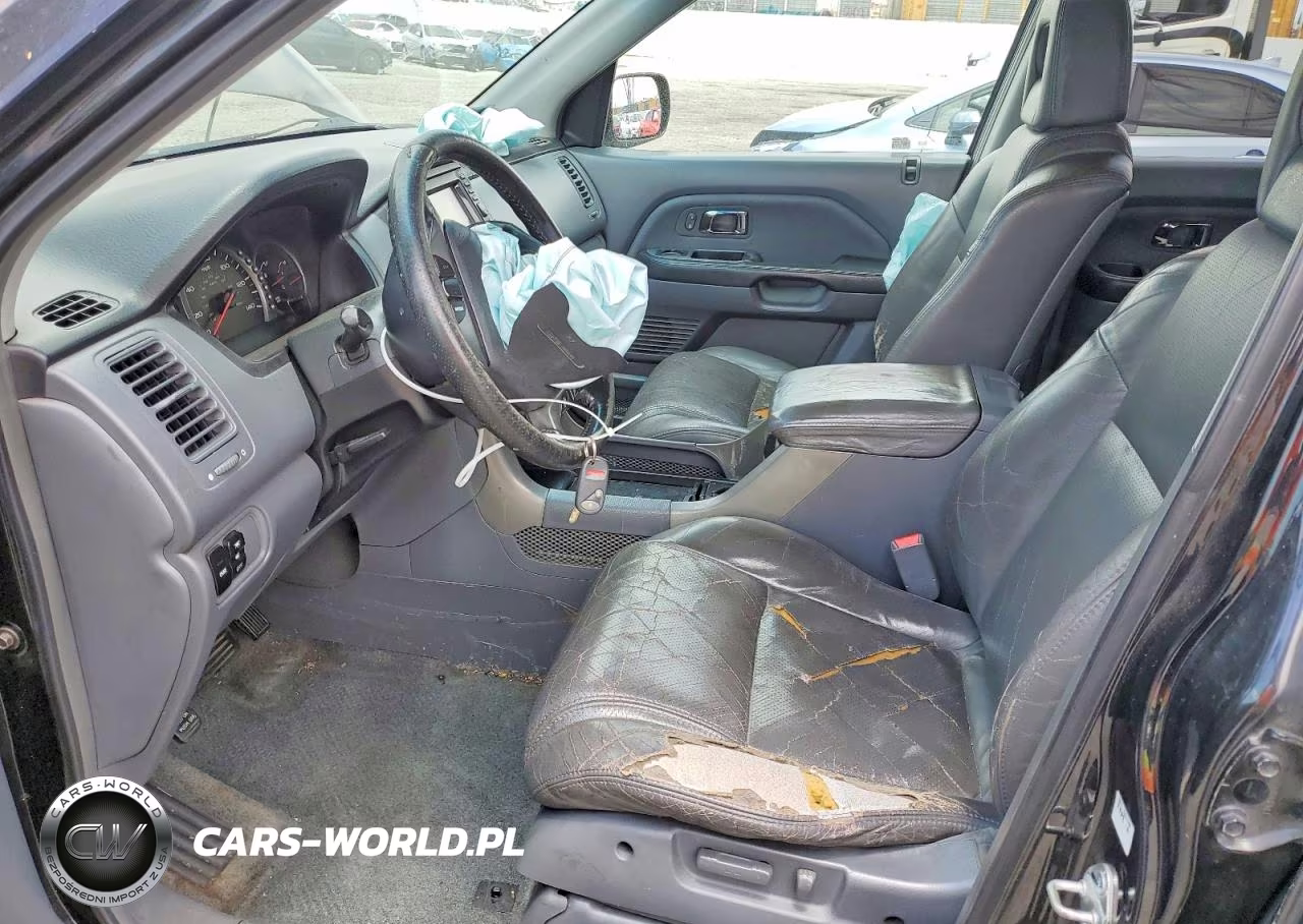 2004 Honda Pilot Exl VIN:2HKYF18764H612673 - 7