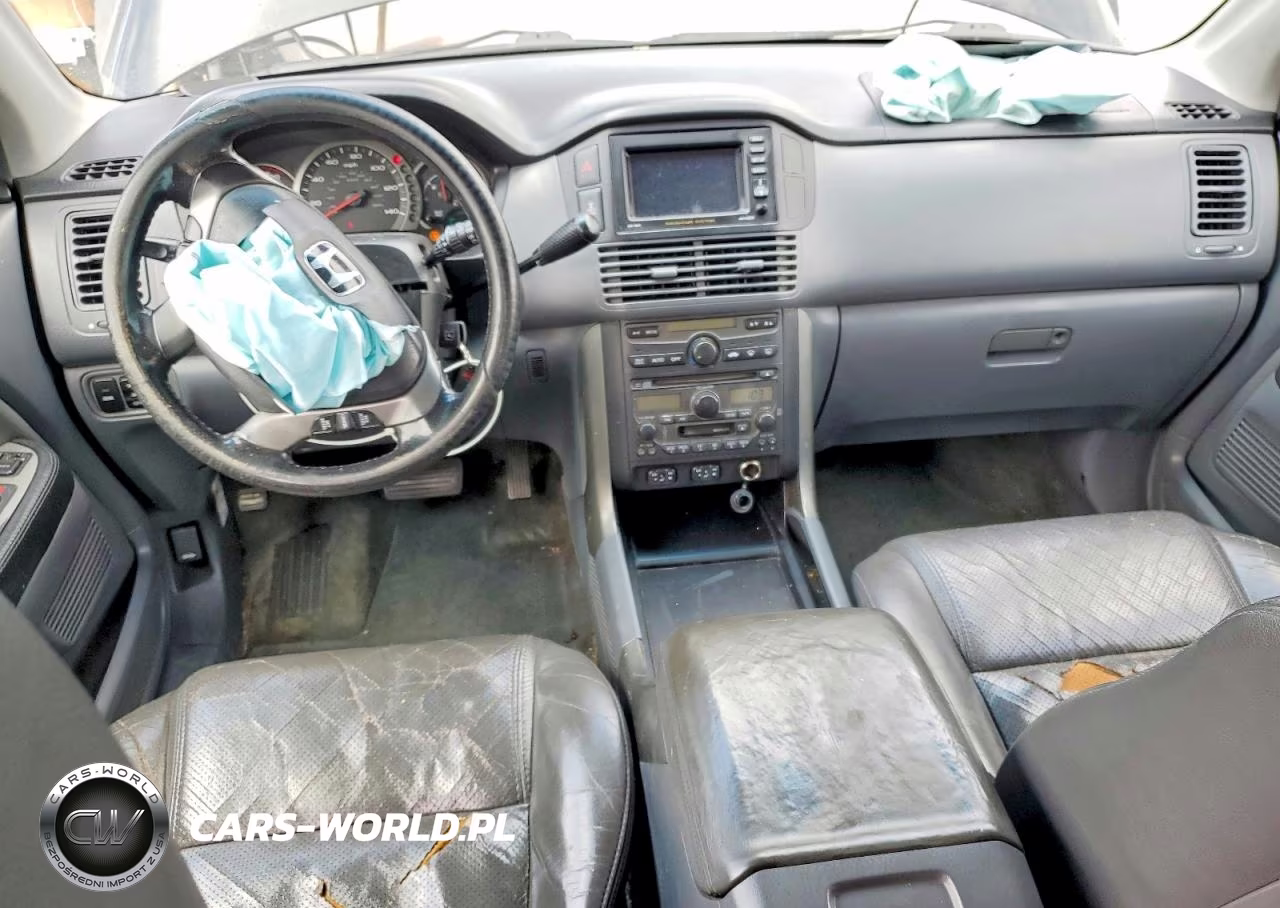 2004 Honda Pilot Exl VIN:2HKYF18764H612673 - 8