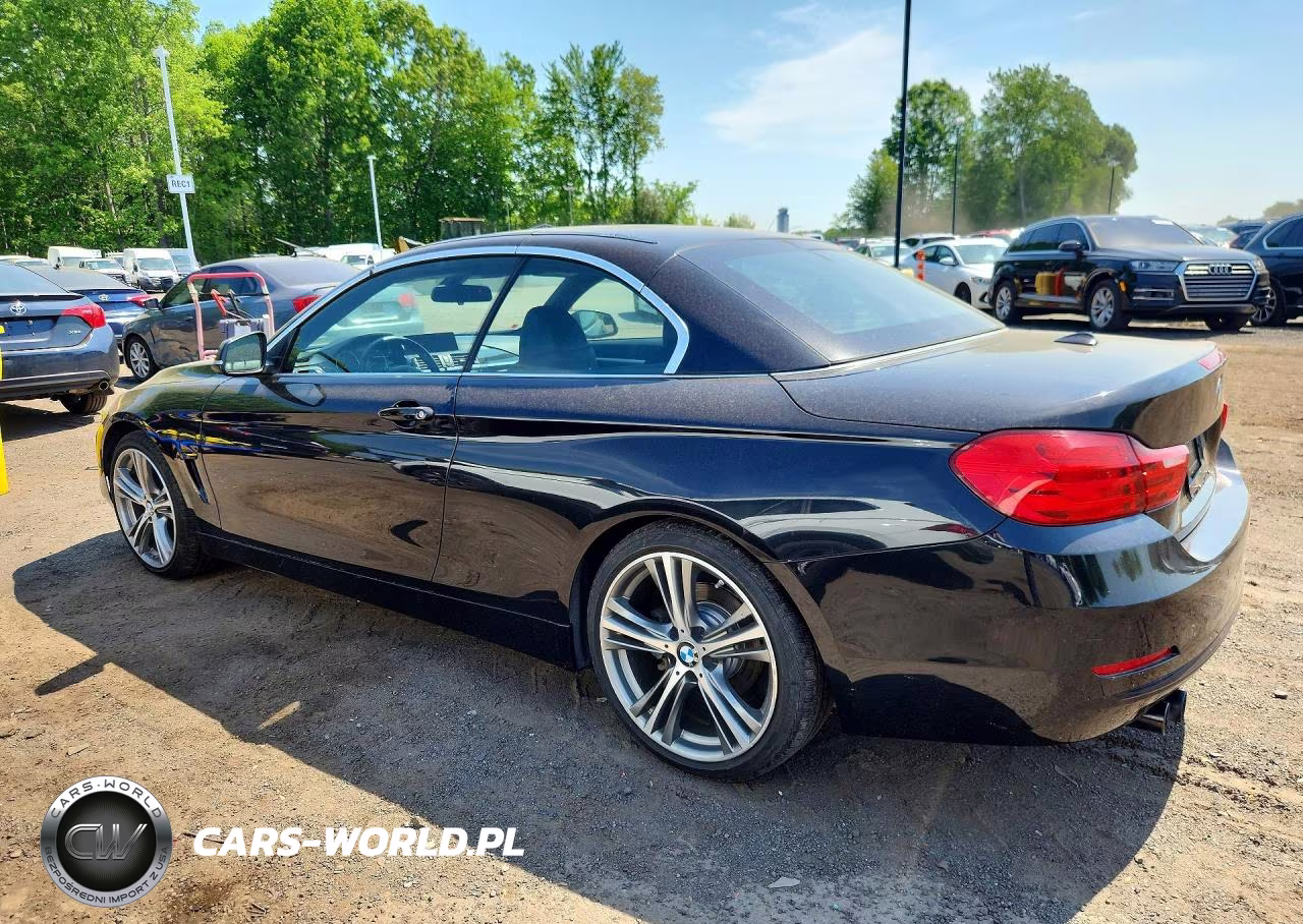 2017 BMW 430I VIN:WBA4U7C52H5H19075 - 2