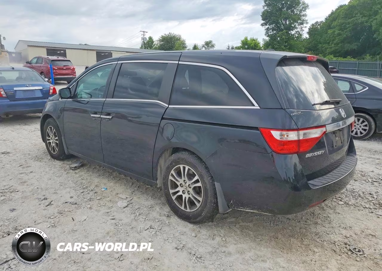 2013 Honda Odyssey Exl VIN:5FNRL5H62DB075956 - 2