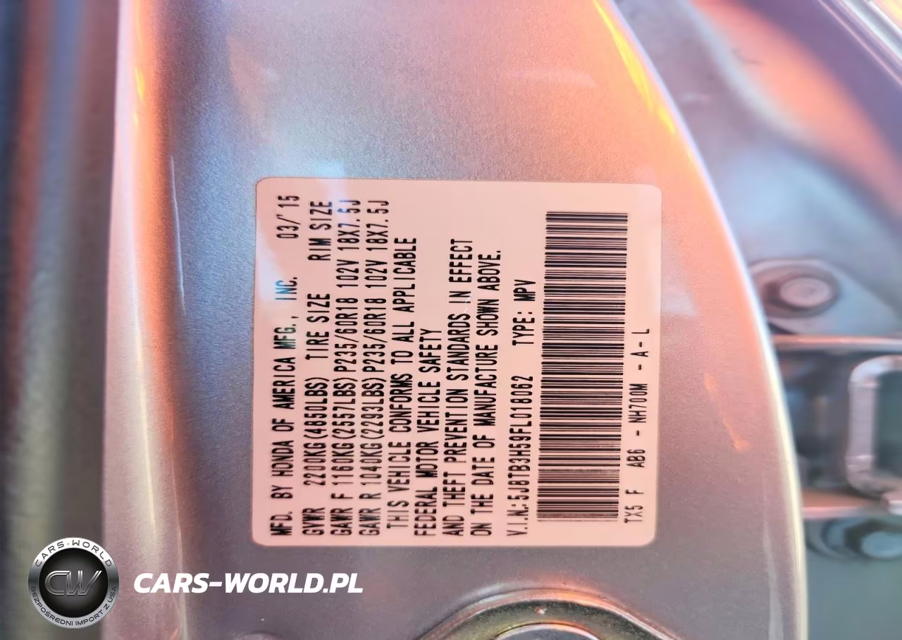 2015 Acura Rdx Technology VIN:5J8TB3H59FL018062 - 13