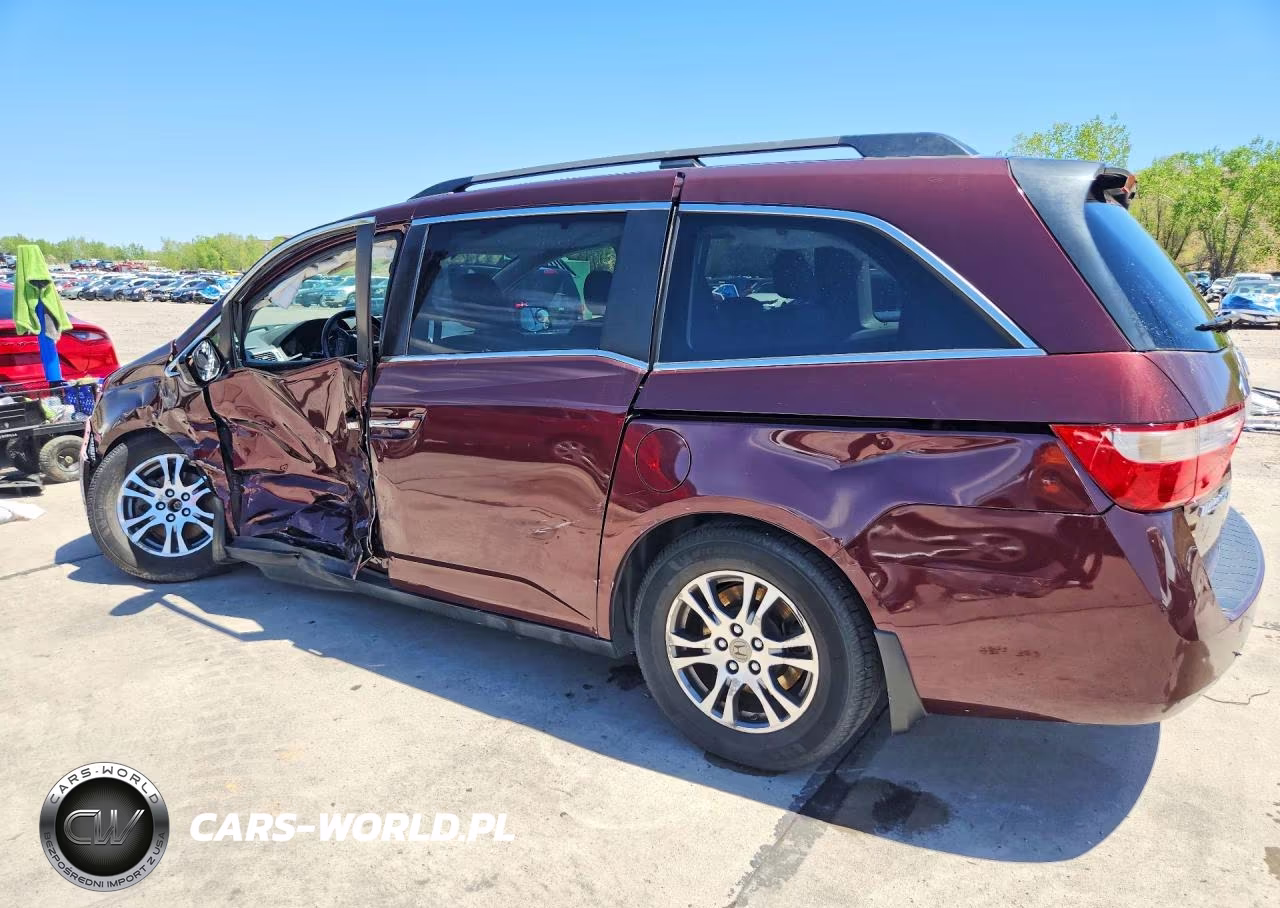 2012 Honda Odyssey Exl VIN:5FNRL5H65CB087503 - 2