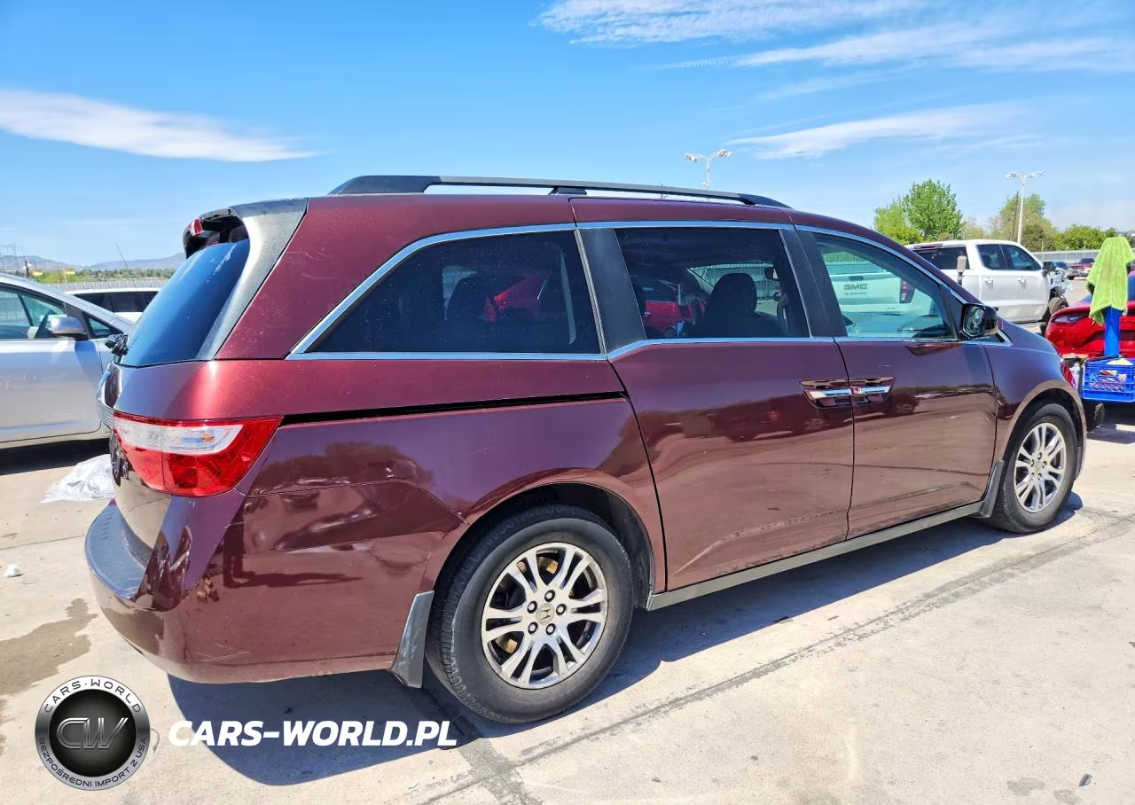2012 Honda Odyssey Exl VIN:5FNRL5H65CB087503 - 3