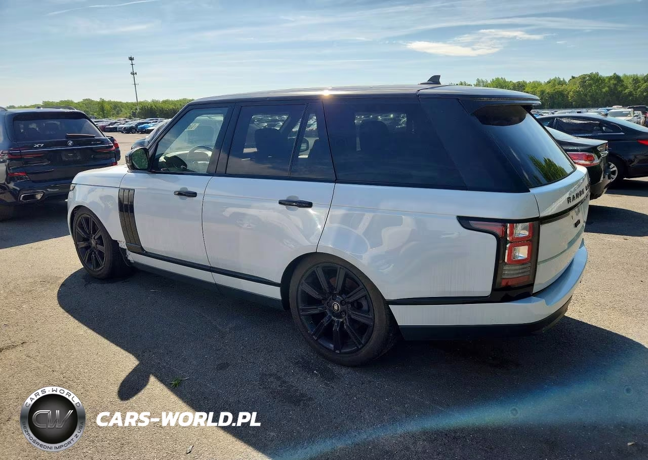 2016 Land Rover Range Rover Hse VIN:SALGS2KF9GA246581 - 2