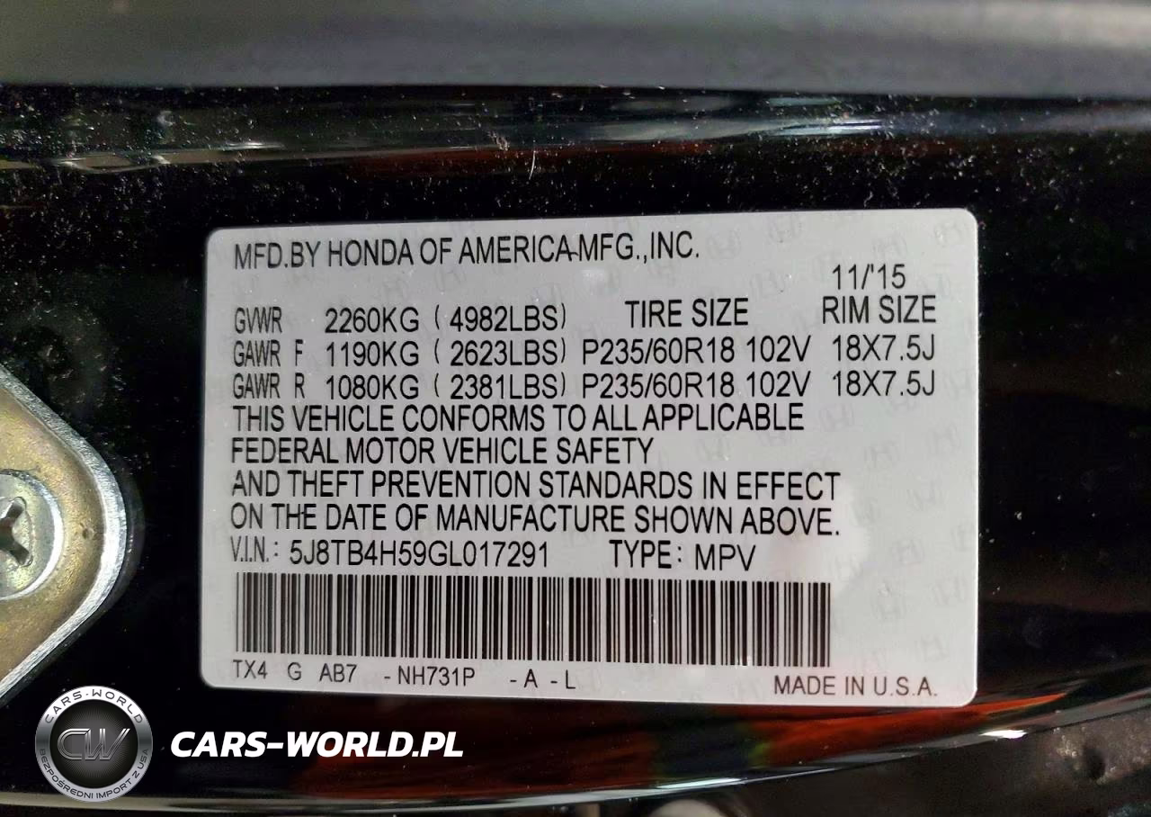 2016 Acura Rdx Technology VIN:5J8TB4H59GL017291 - 13