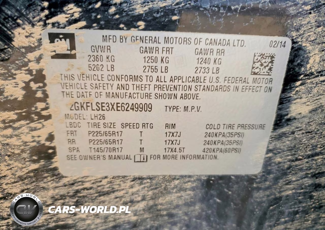 2014 GMC Terrain Slt VIN:2GKFLSE3XE6249909 - 12