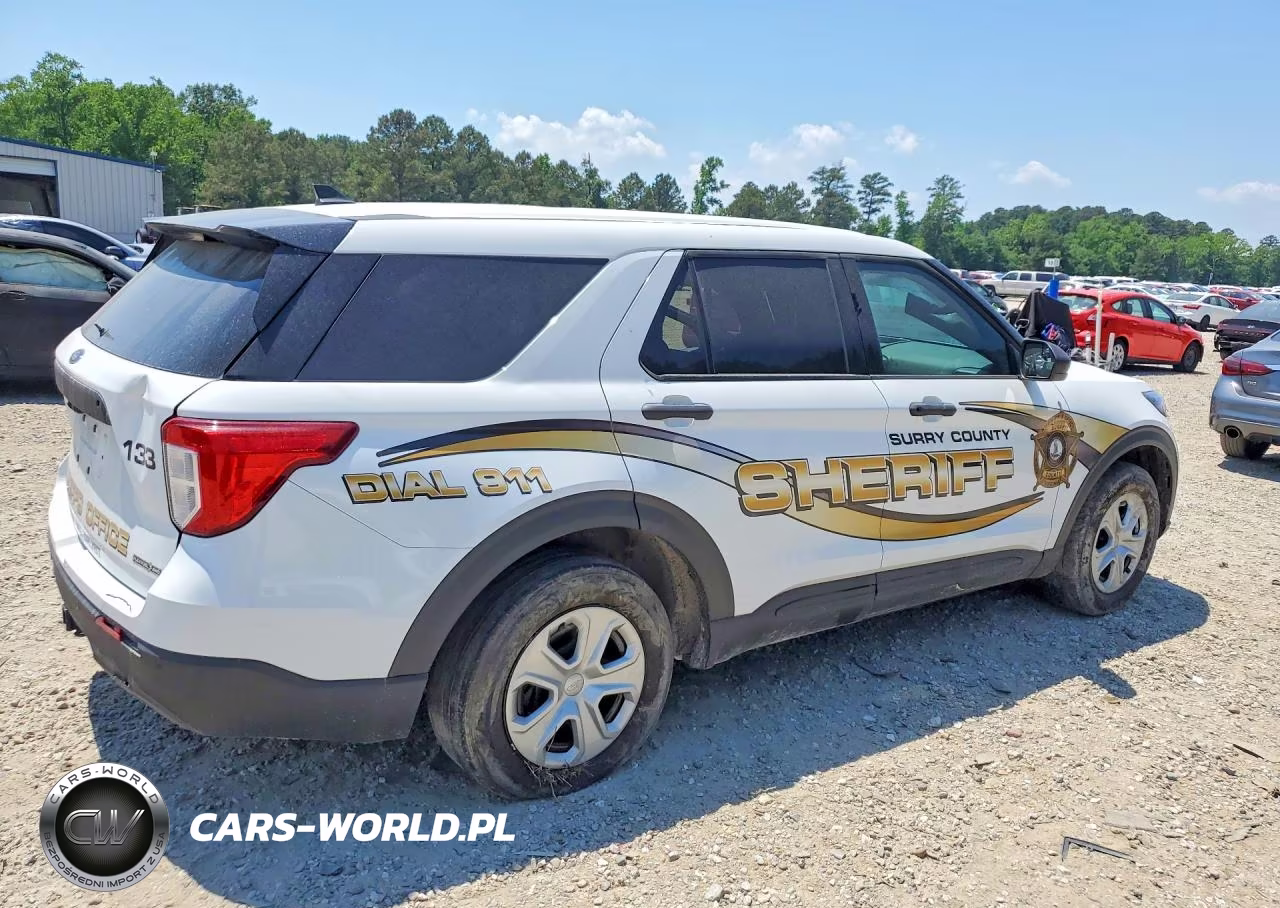 2023 Ford Explorer Police Interceptor VIN:1FM5K8AB7PGB84168 - 3