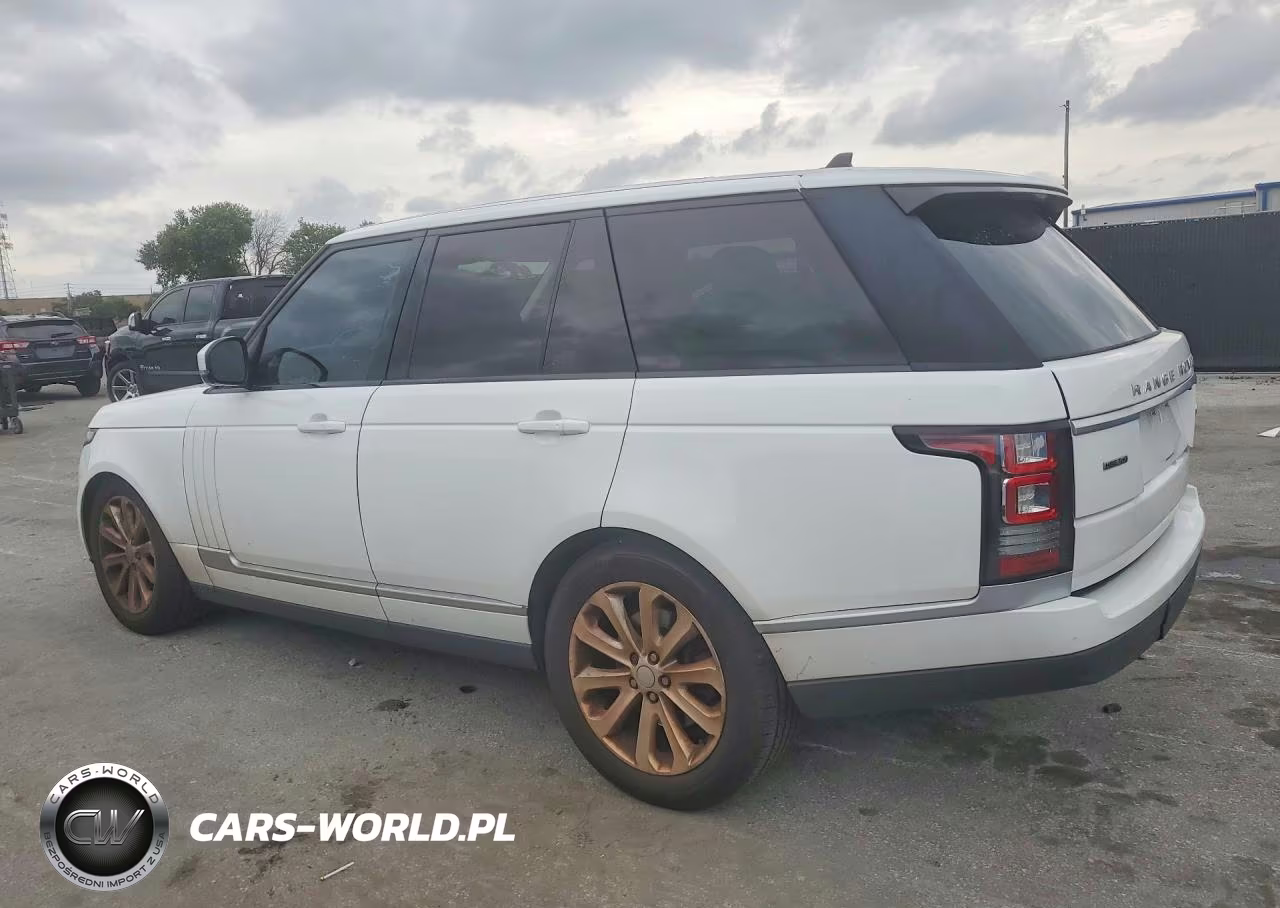 2016 Land Rover Range Rover Hse VIN:SALGS2KF9GA310795 - 2