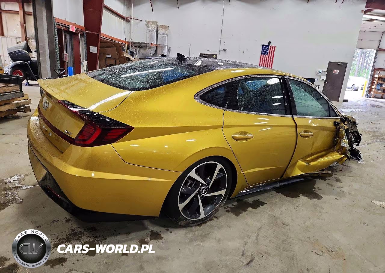 2021 Hyundai Sonata Sel Plus VIN:5NPEJ4J24MH113341 - 3