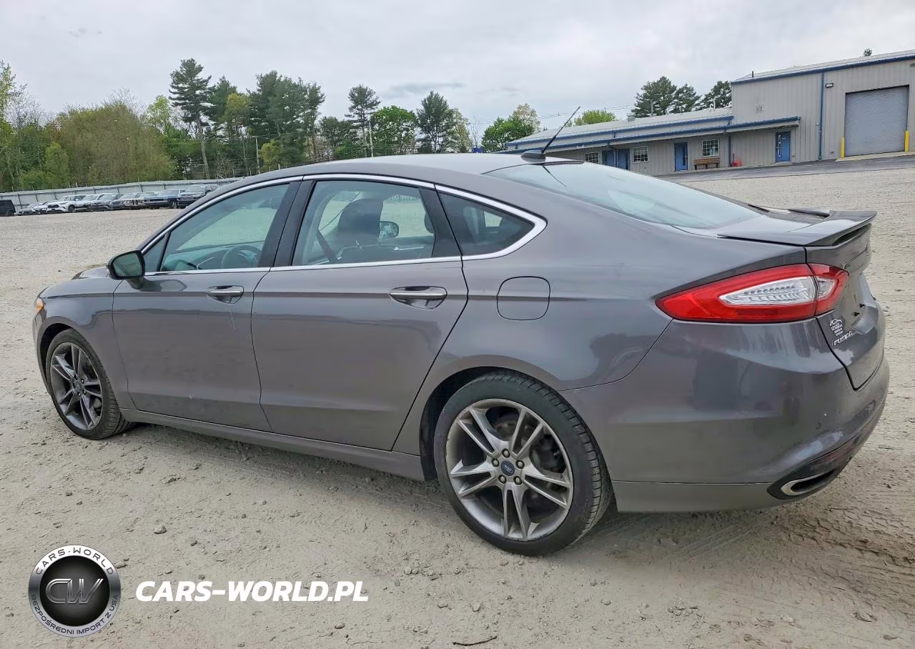 2013 Ford Fusion Titanium VIN:3FA6P0D92DR130260 - 2