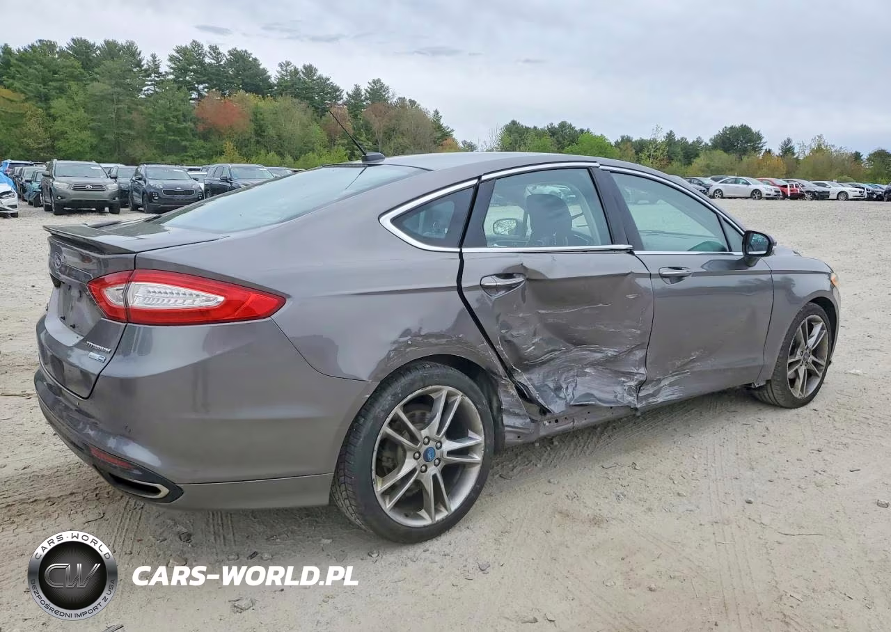 2013 Ford Fusion Titanium VIN:3FA6P0D92DR130260 - 3