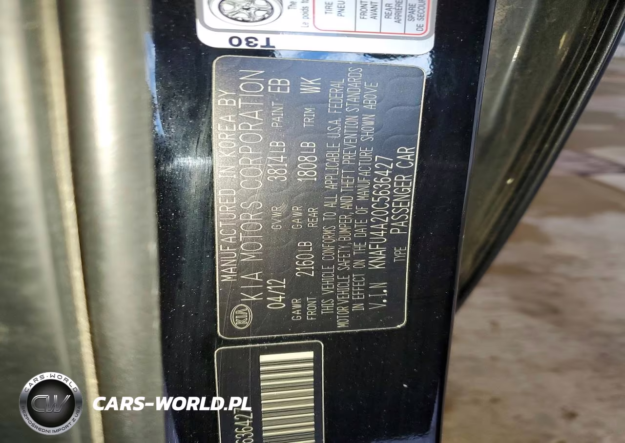2012 Kia Forte Ex VIN:KNAFU4A20C5636427 - 12
