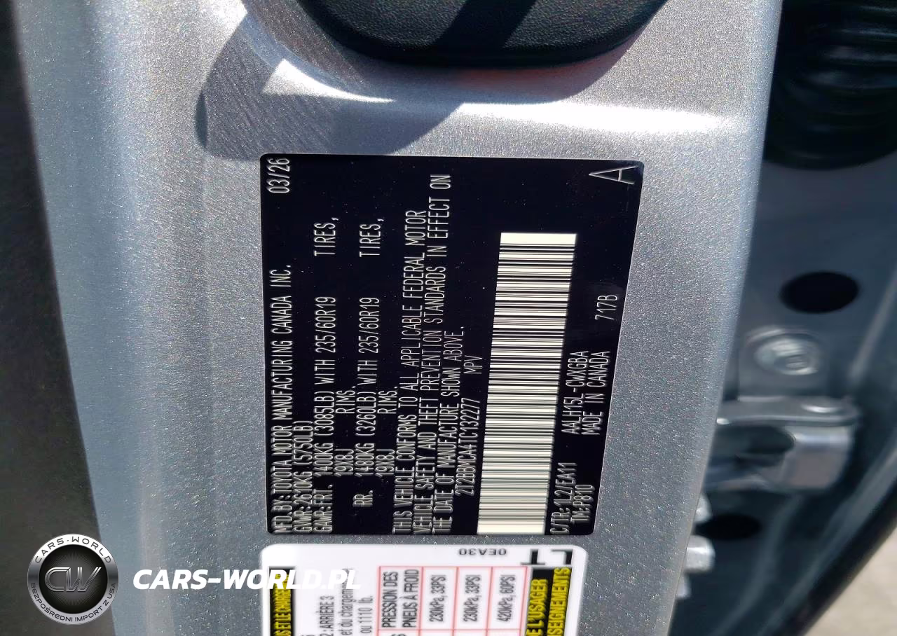 2026 Lexus Rx 350H Premium VIN:2T2BBMCA4TC132277 - 13