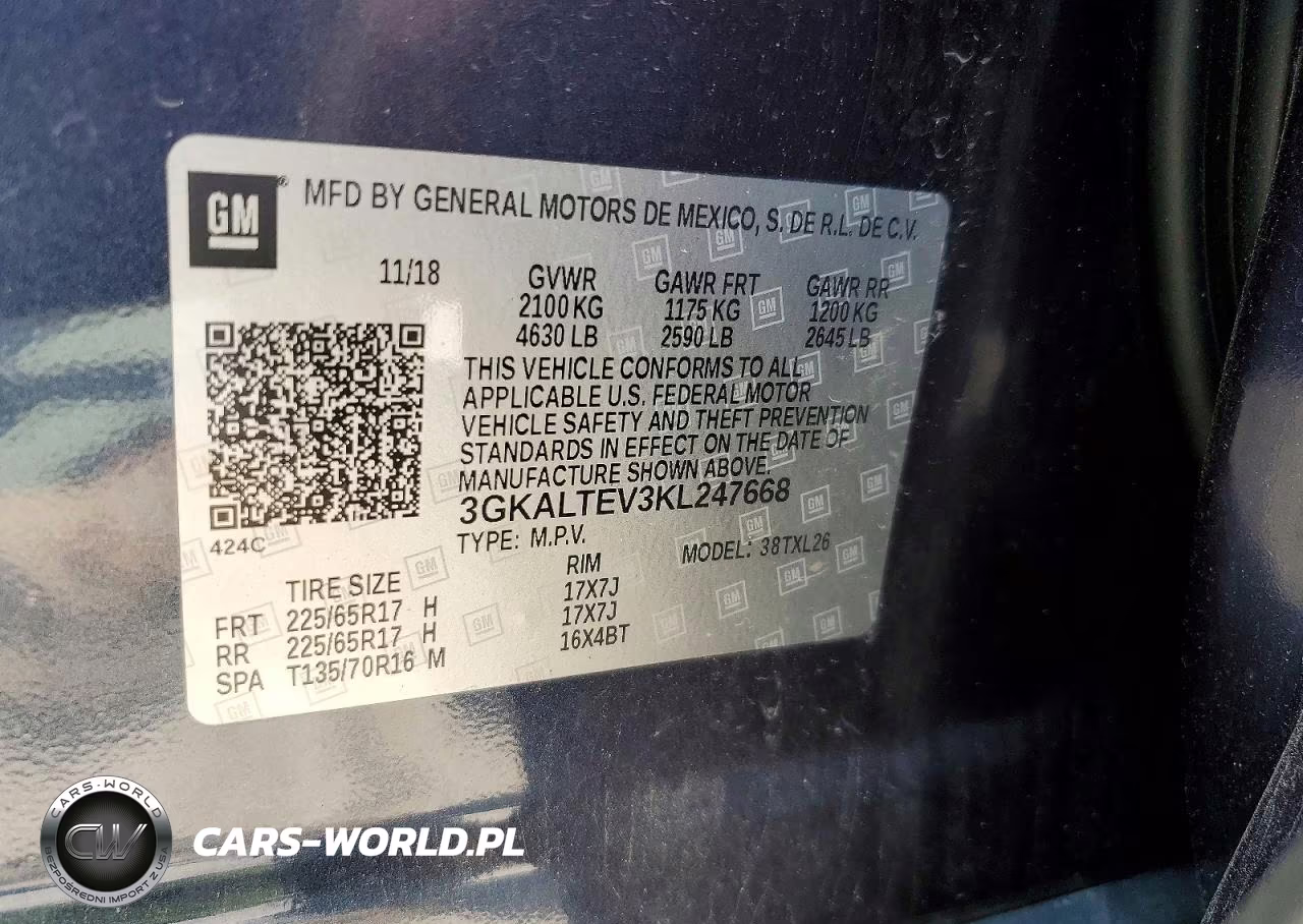 2019 GMC Terrain Sl VIN:3GKALTEV3KL247668 - 13
