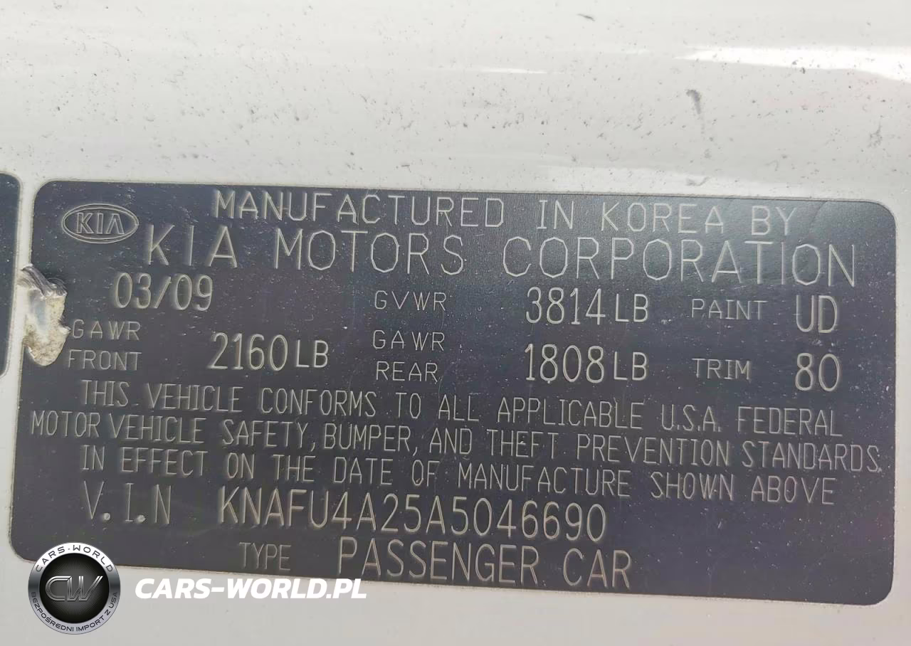 2010 Kia Forte VIN:KNAFU4A25A5046690 - 12