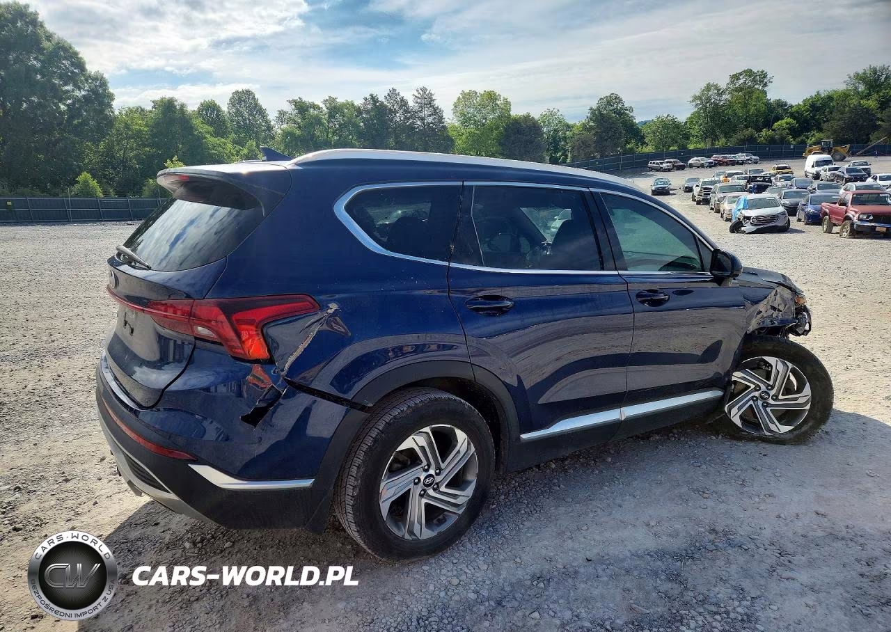 2022 Hyundai Santa Fe Sel VIN:5NMS24AJXNH373166 - 3