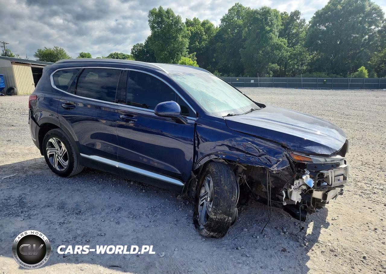 2022 Hyundai Santa Fe Sel VIN:5NMS24AJXNH373166 - 4