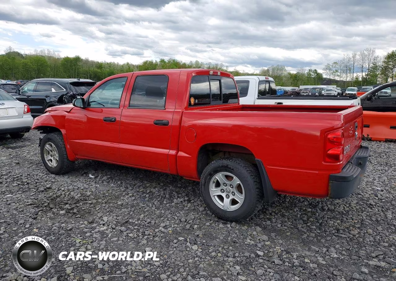 2007 Dodge Dakota Quad Slt VIN:1D7HW48K57S216073 - 2