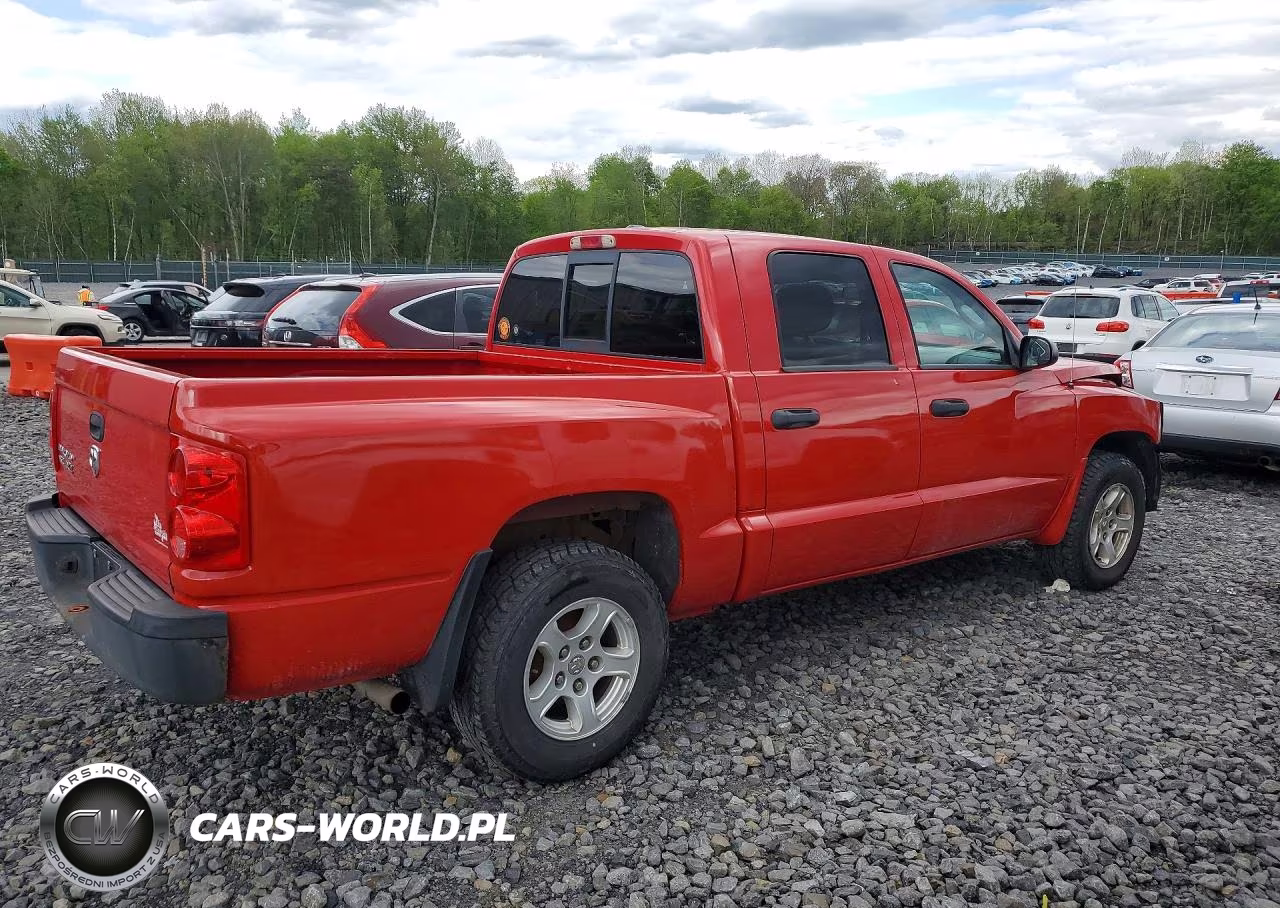 2007 Dodge Dakota Quad Slt VIN:1D7HW48K57S216073 - 3