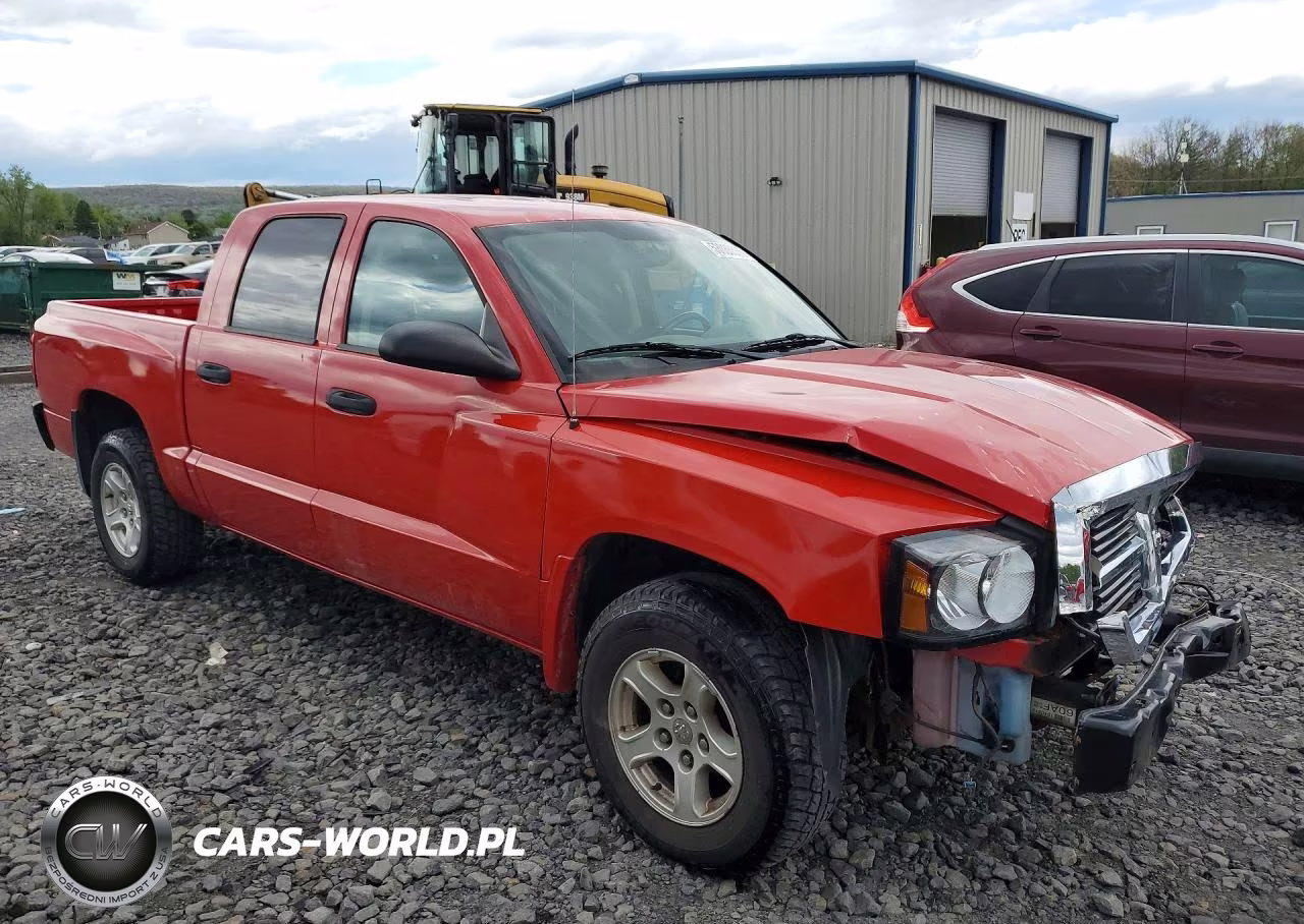 2007 Dodge Dakota Quad Slt VIN:1D7HW48K57S216073 - 4