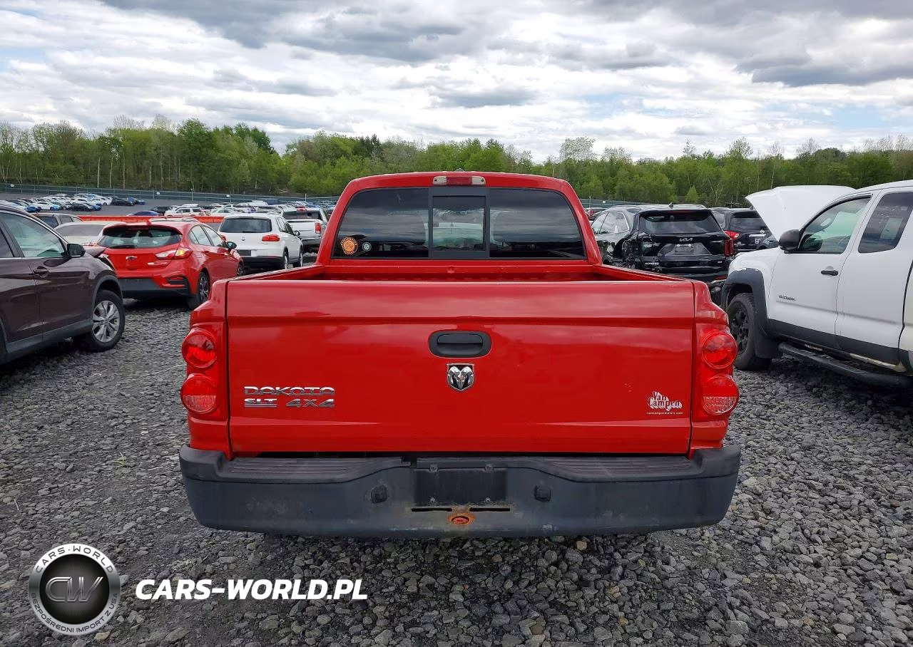 2007 Dodge Dakota Quad Slt VIN:1D7HW48K57S216073 - 6