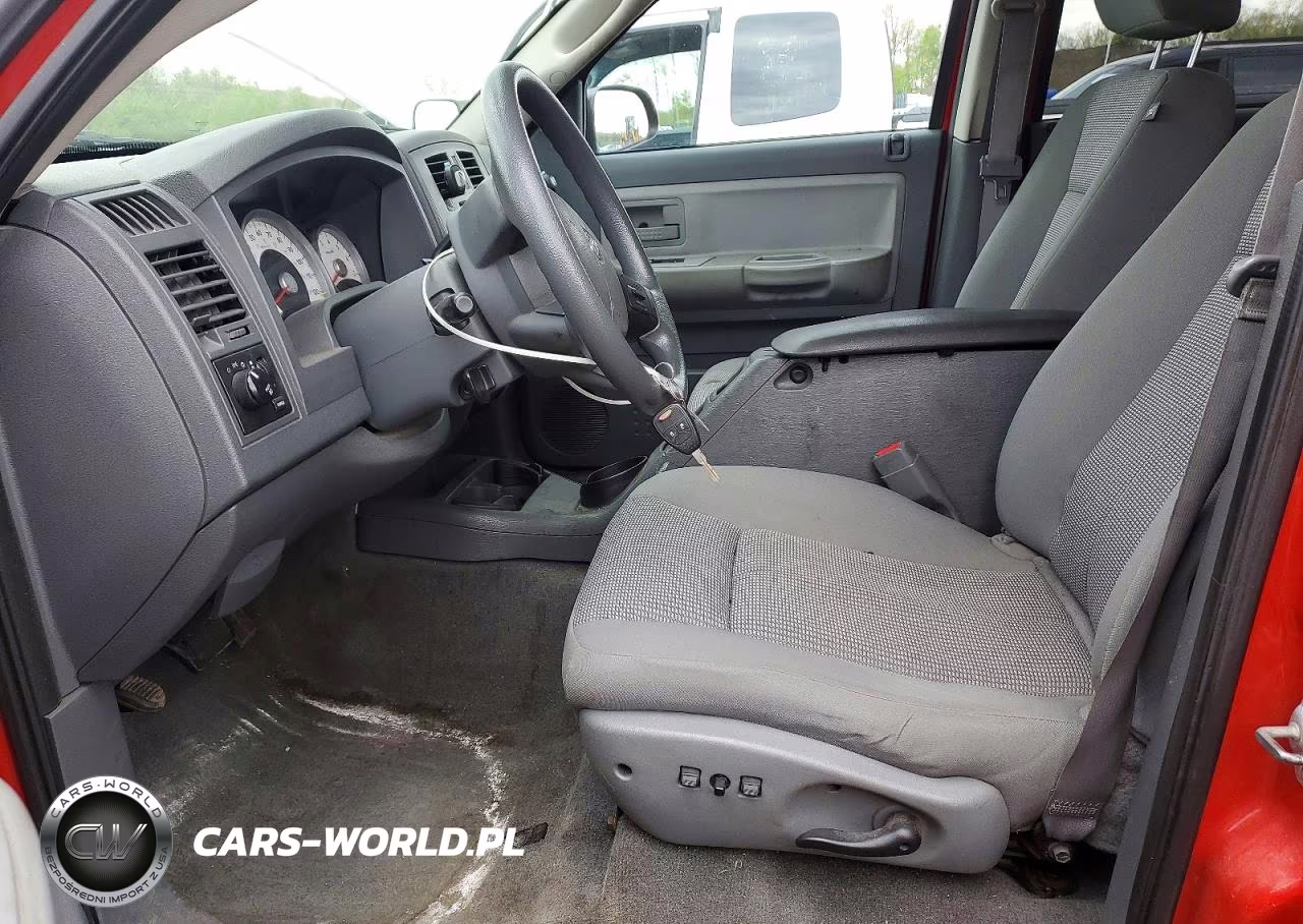 2007 Dodge Dakota Quad Slt VIN:1D7HW48K57S216073 - 7