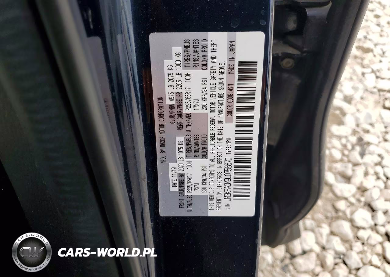 2020 Mazda Cx-5 Touring VIN:JM3KFACM9L0758670 - 12