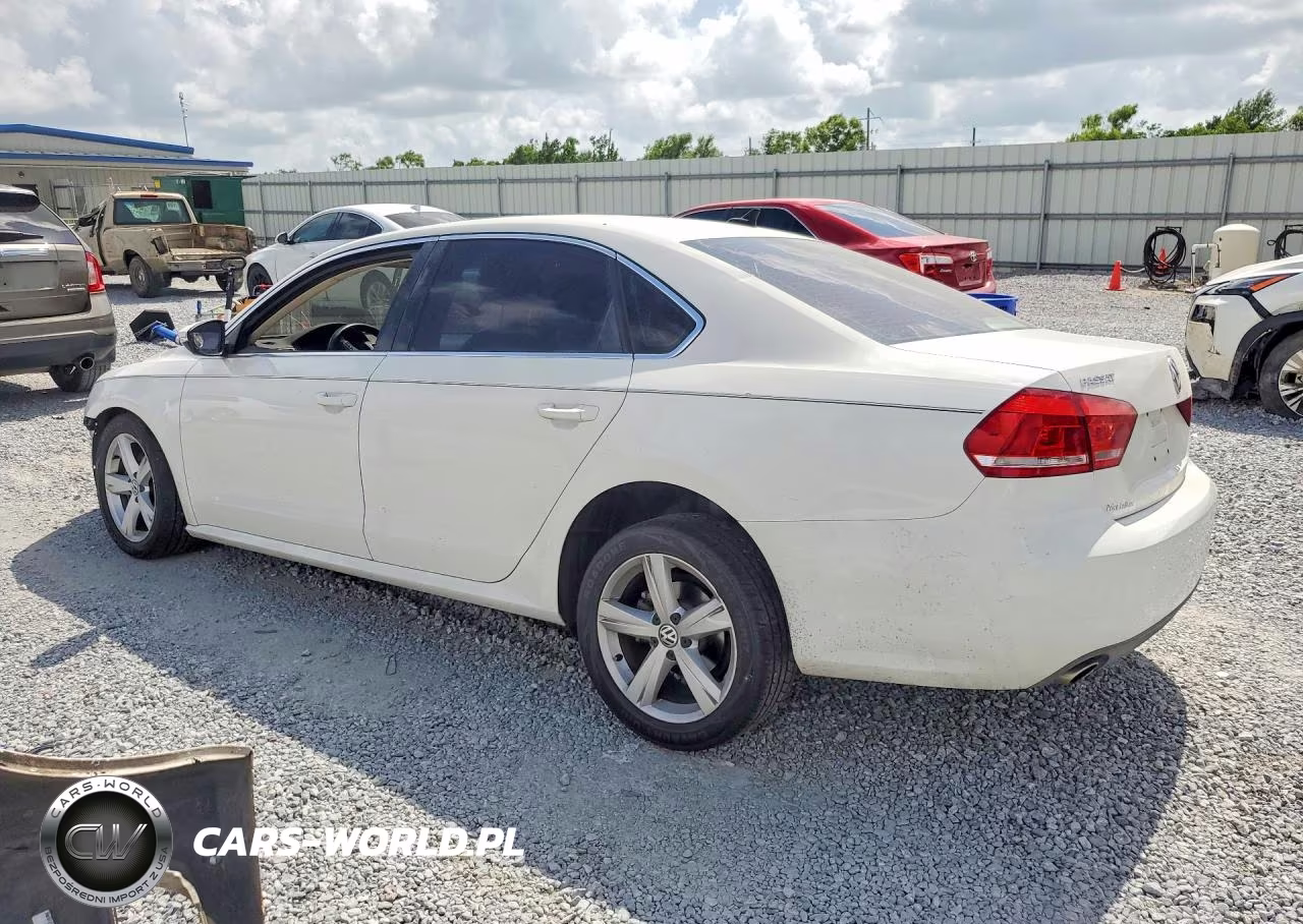 2012 Volkswagen Passat Se VIN:1VWBH7A39CC087383 - 2